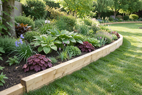 Raised Border Edging — Materials and Installation