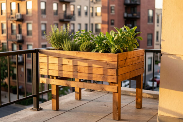 Best Raised Planter Boxes on Legs for Small Spaces