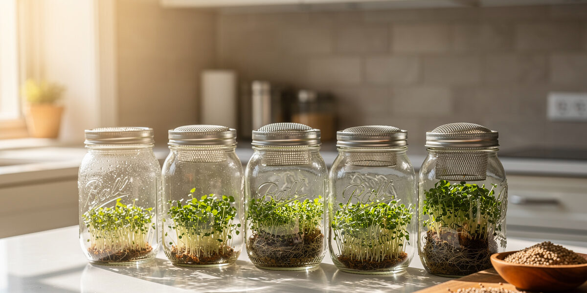 Sprouting in Mason Jars — Beginner Method (2026)