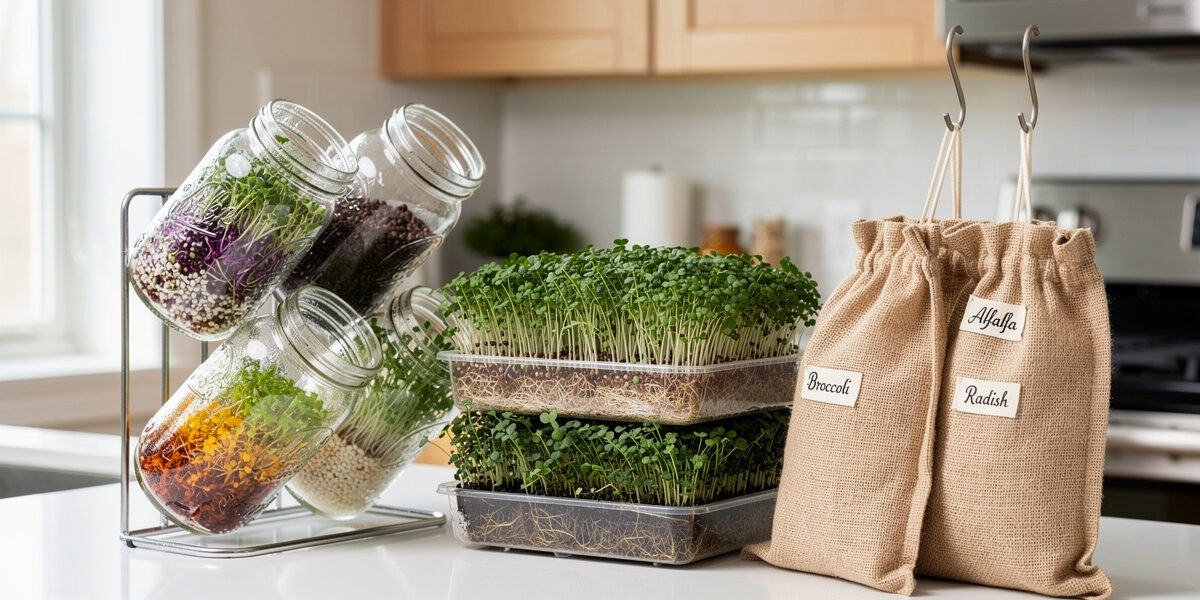 Sprouting Without Soil — 3 Easy Methods (2026)