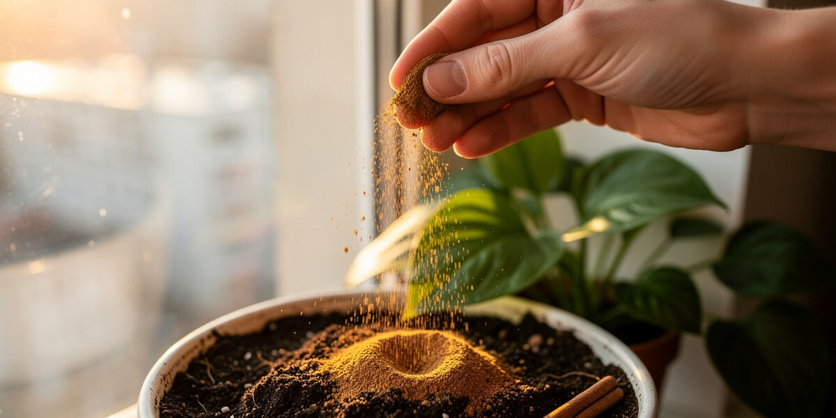Cinnamon for fungus gnats