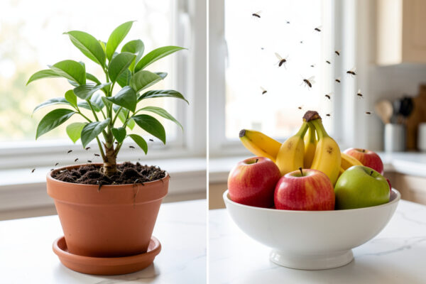 Fungus Gnats vs Fruit Flies: Identification and Difference Guide