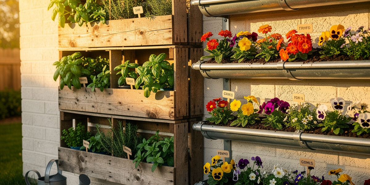 DIY Vertical Garden: 5 Budget-Friendly Projects Step by Step
