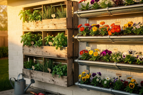 DIY Vertical Garden: 5 Budget-Friendly Projects Step by Step
