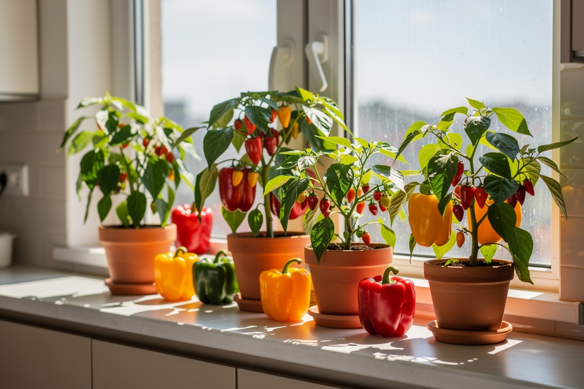 Growing Peppers Indoors: Complete Container Guide