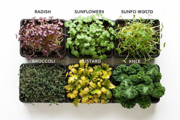 12 Easiest Microgreens for Beginners