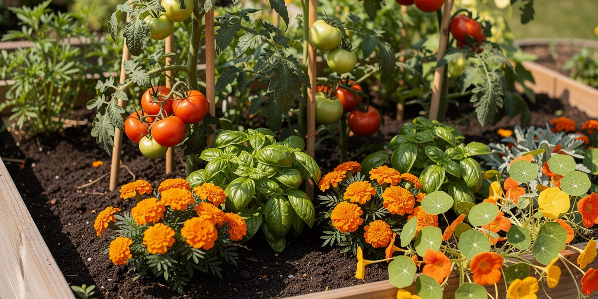 Companion Planting for Tomatoes: 12 Best and Worst Pairings