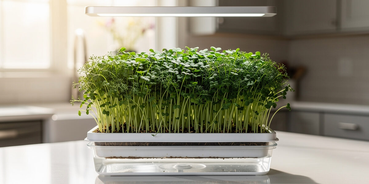 Hydroponic Microgreens: Setup, Yield, and Soil Comparison