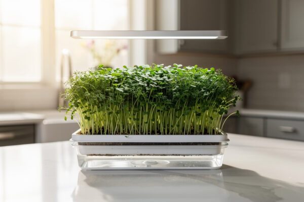 Hydroponic Microgreens: Setup, Yield, and Soil Comparison
