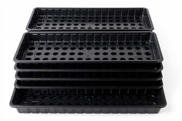 Microgreens Trays: 1020s, Drainage, and Stacking