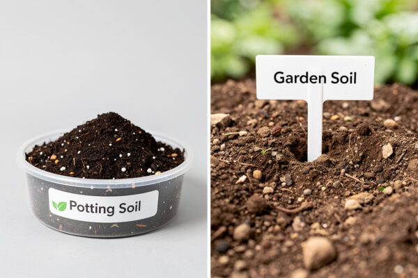 Potting Soil vs Garden Soil: When to Use Each
