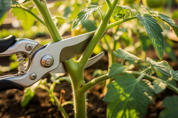 Pruning Tomato Plants: Sucker Removal and Topping Guide