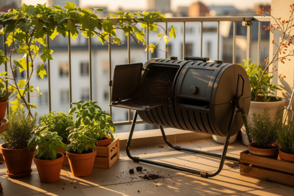 Compost Bin for Small Space: 5 Apartment & Balcony Solutions