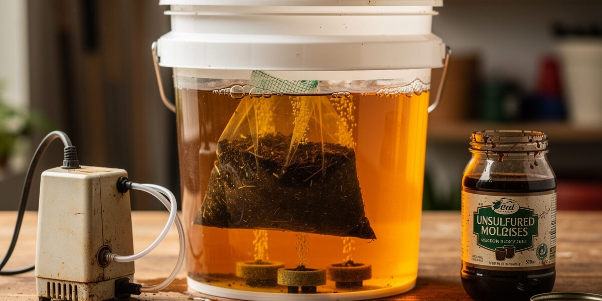 How to Make Compost Tea: Brewing & Application Guide