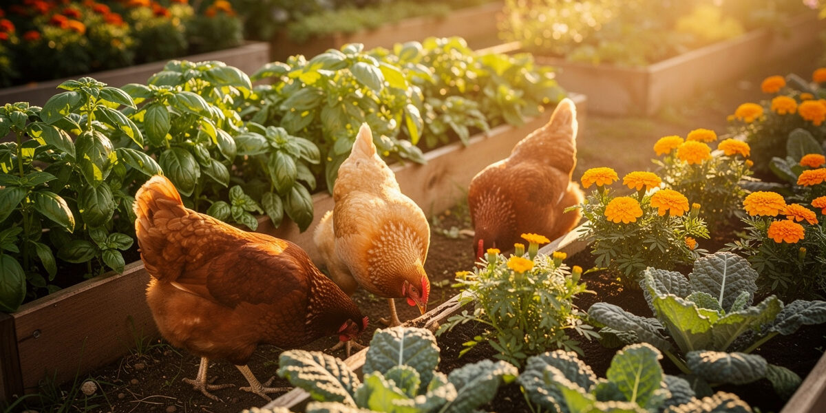 Garden-to-Coop: 7 Plants Chickens Love (and 5 They Should Not Eat)