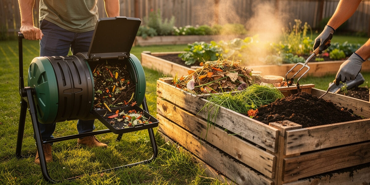 Compost Tumbler vs Pile: Which Is Right for Your Yard