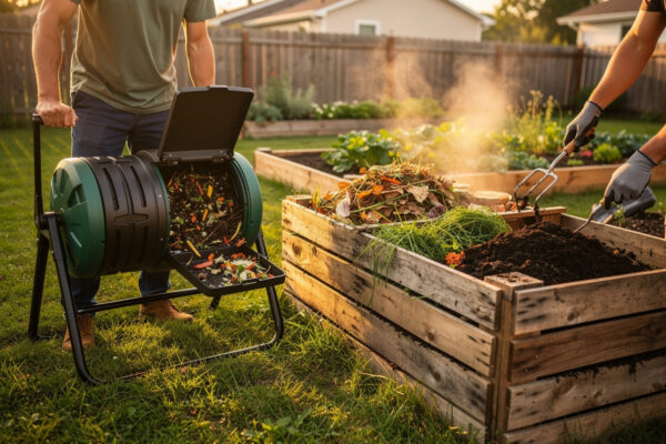 Compost Tumbler vs Pile: Which Is Right for Your Yard