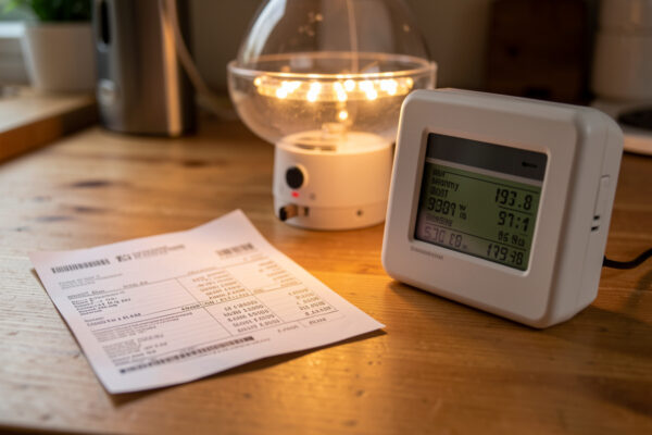 Grow Light Electricity Cost: What a Winter Shelf Really Adds to Your Bill