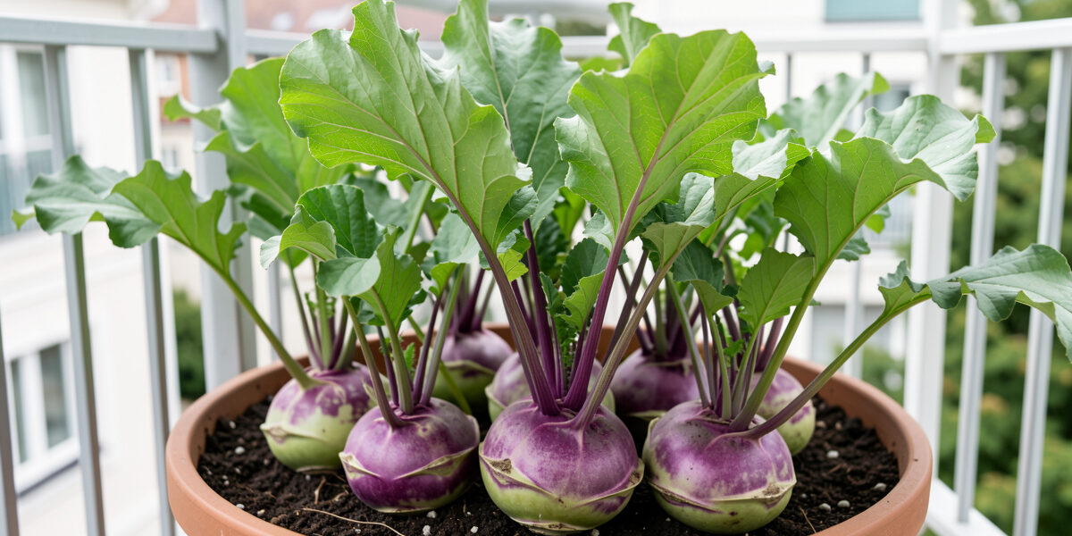 Growing Kohlrabi in Pots