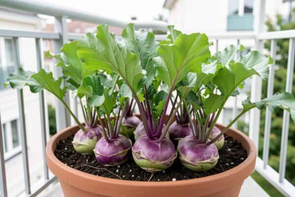 Growing Kohlrabi in Pots