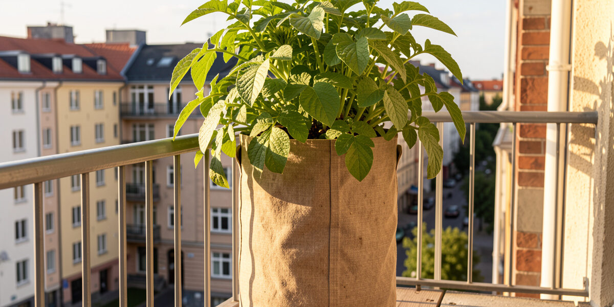Growing Potatoes on a Balcony: Sacks, Soil and Harvest