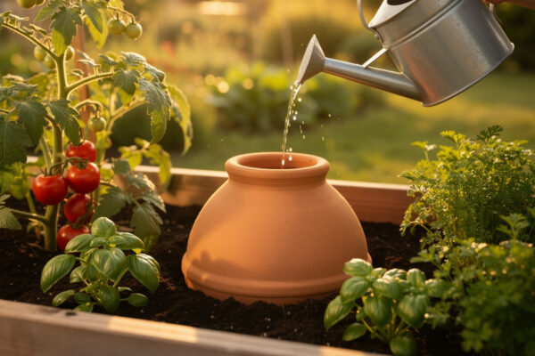 Olla Irrigation: Clay Pot Watering for Containers