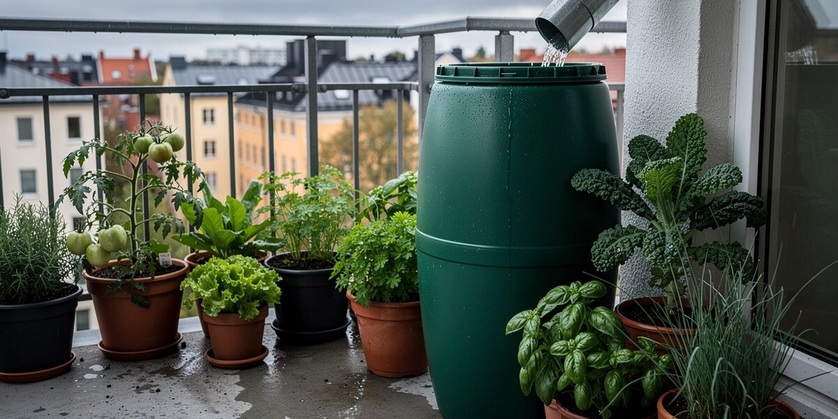 Rainwater Harvesting for Small Spaces and Balconies
