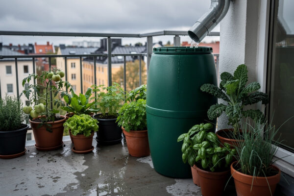 Rainwater Harvesting for Small Spaces and Balconies