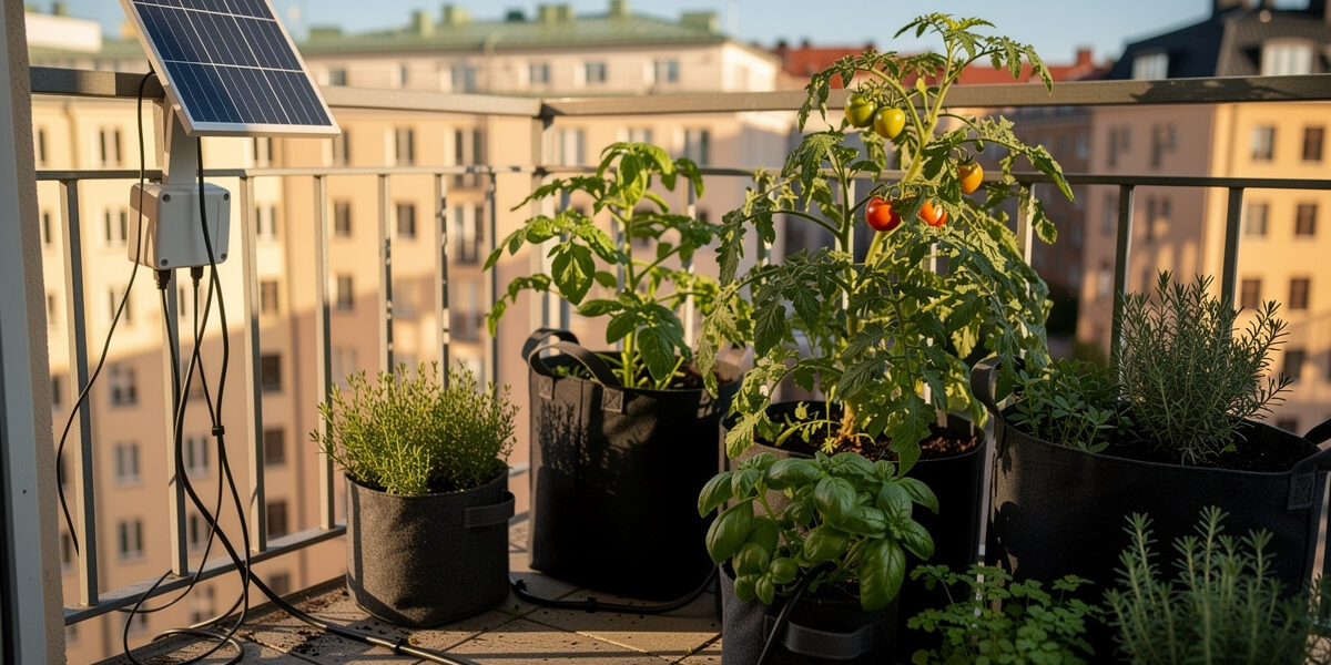 Solar-Powered Drip Irrigation: Panel and Battery Sizing for Automated Garden Watering