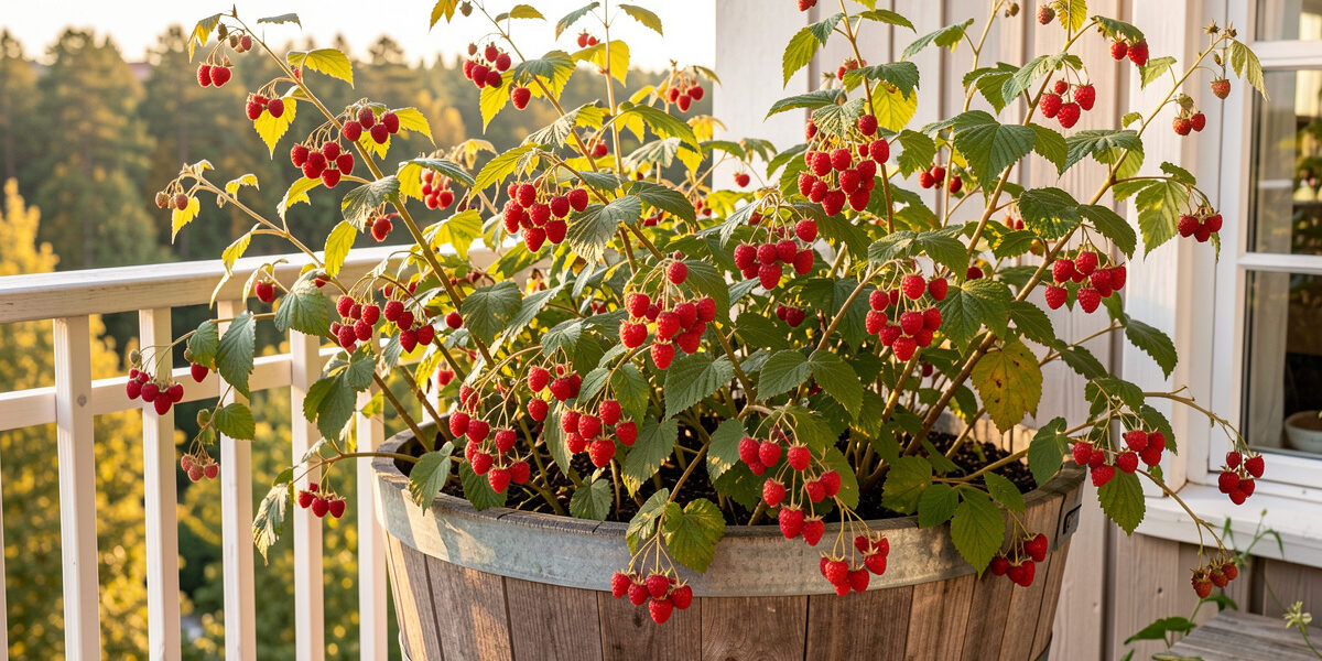 Raspberries in Small Garden Spaces