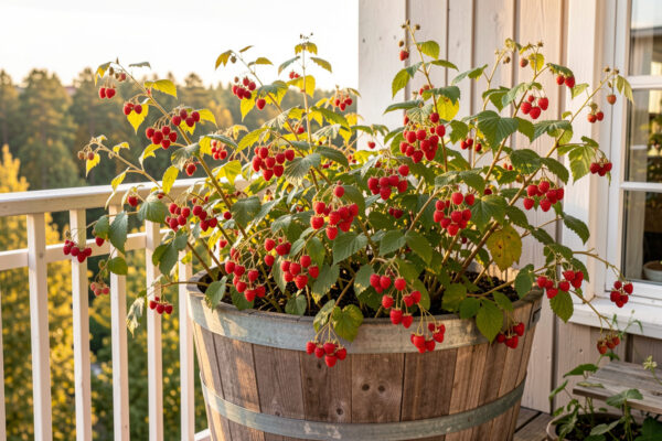 Raspberries in Small Garden Spaces