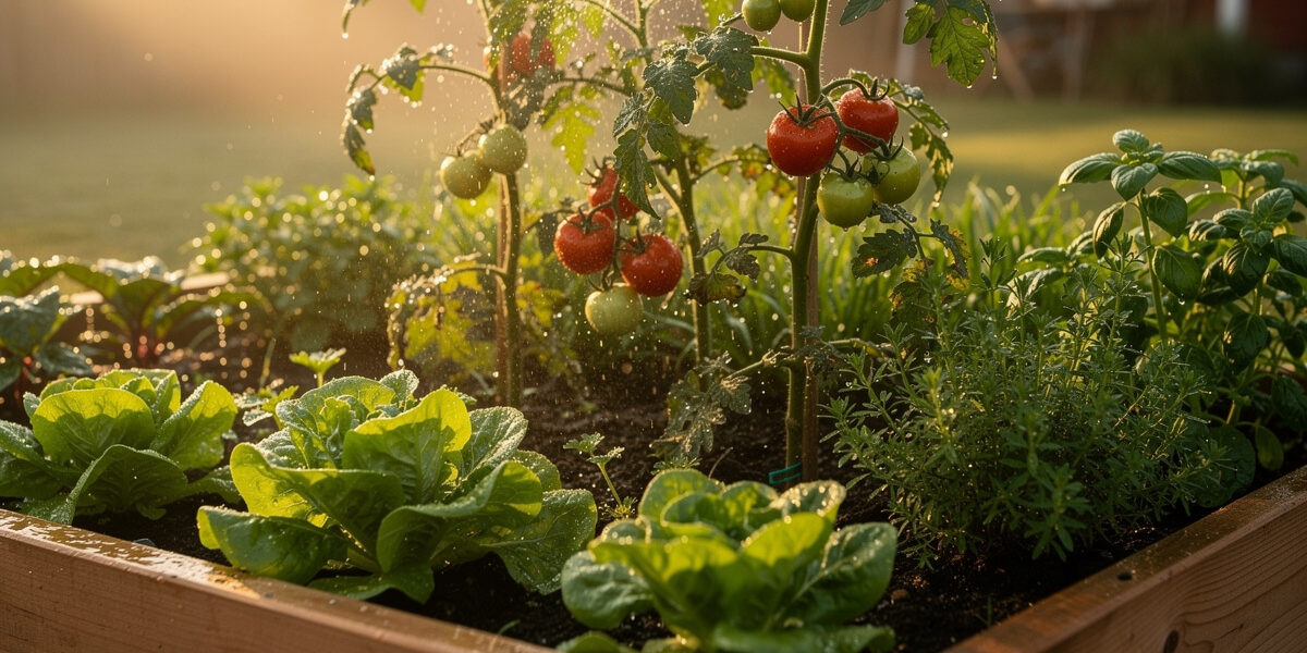 Vegetable Garden Watering Schedule by Growth Stage