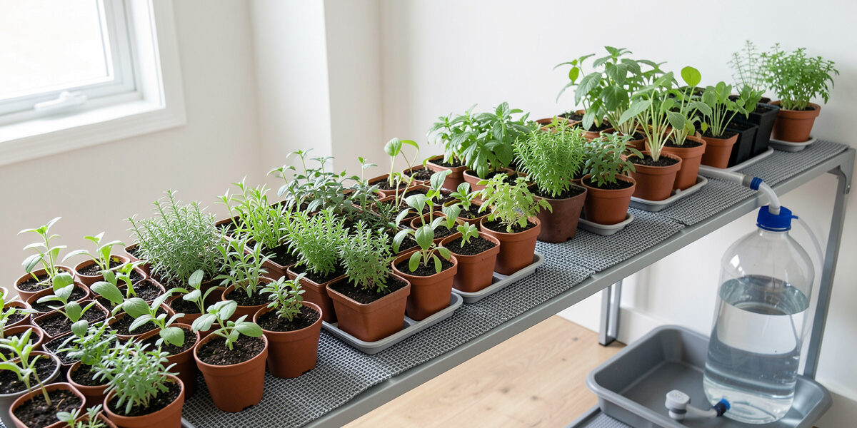 Capillary matting