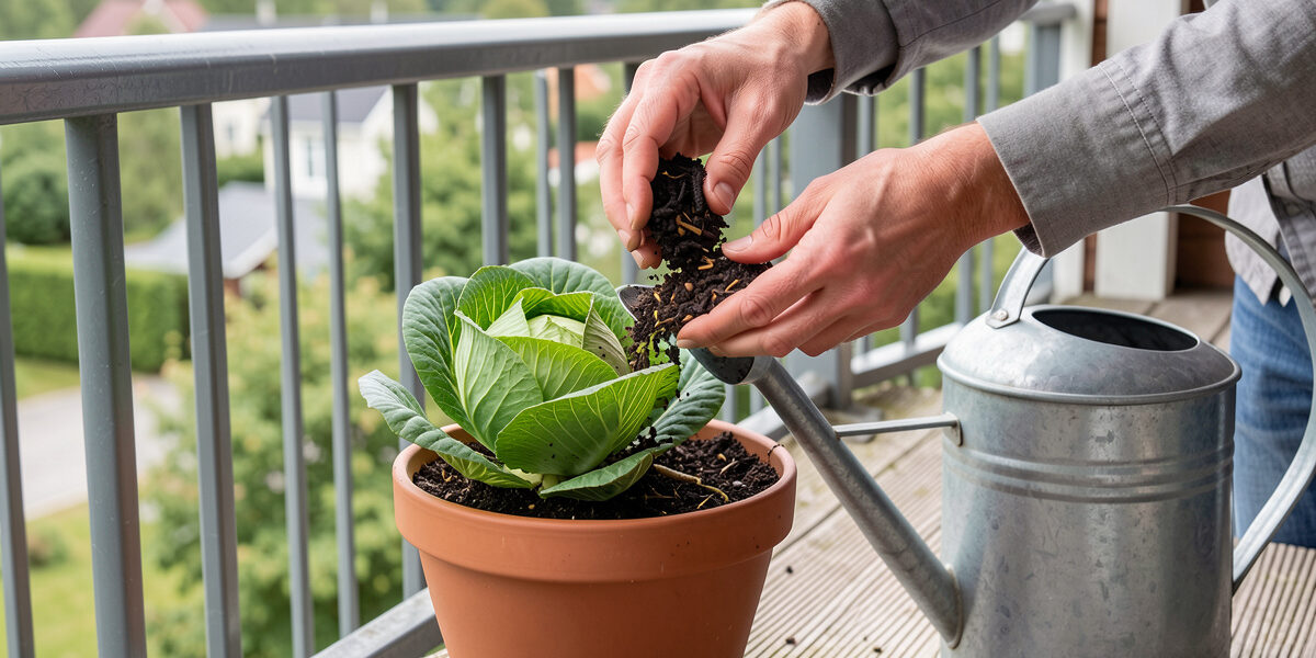 Fertilizing Brassicas in Containers