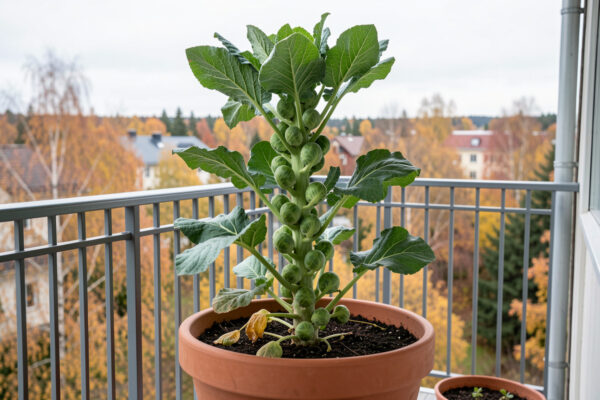 Growing Brussels Sprouts in Containers