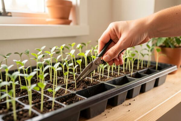When and How to Thin Seedlings Without Killing the Keepers
